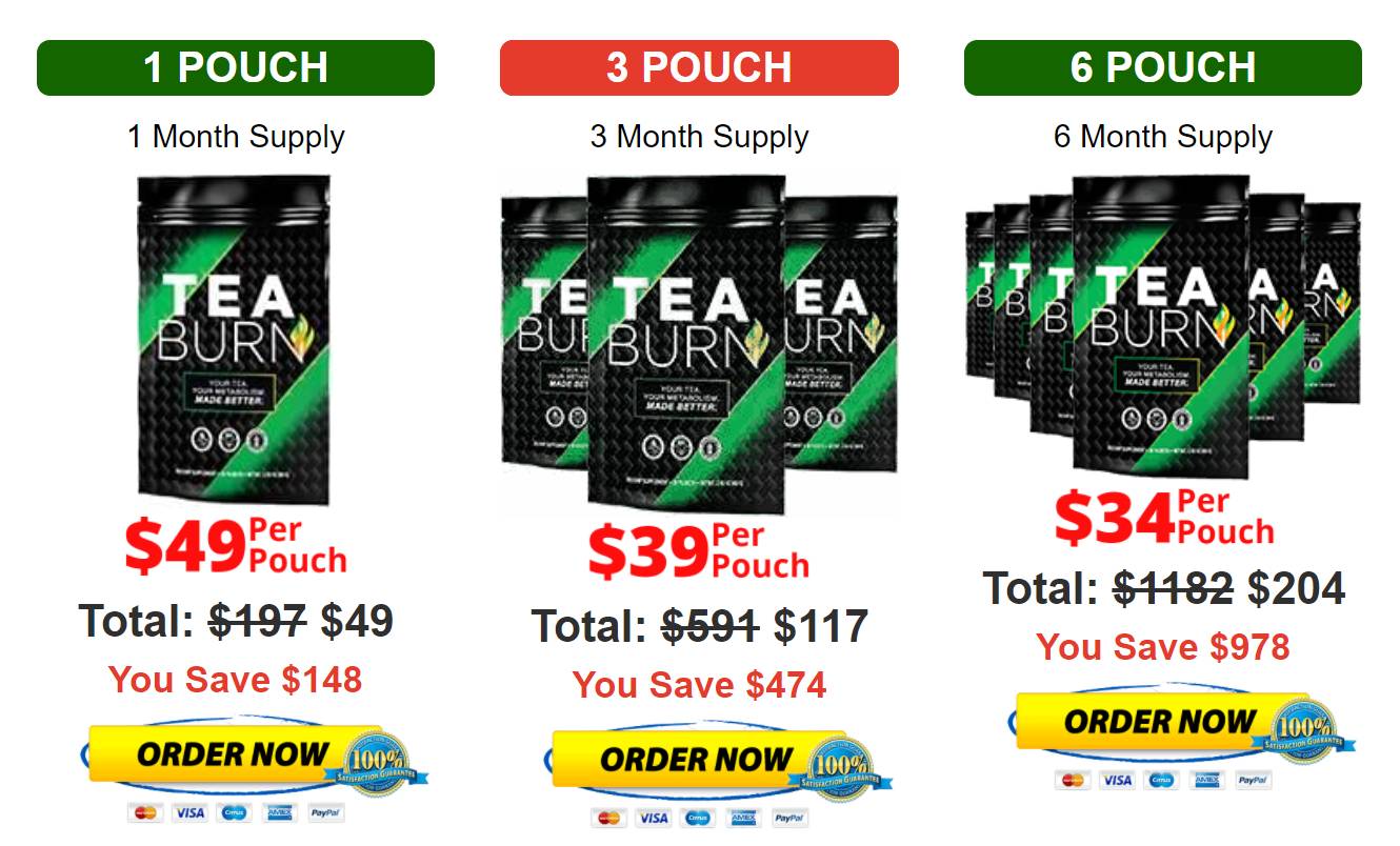 Tea Burn Best Price